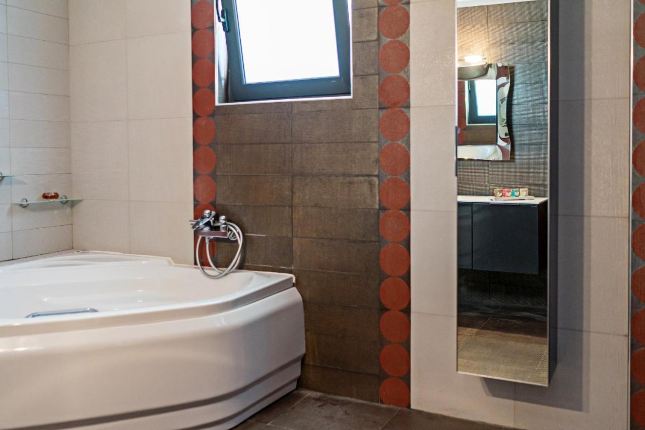 Alkistis Villa With Amazing Sea View Maroulas Екстер'єр фото