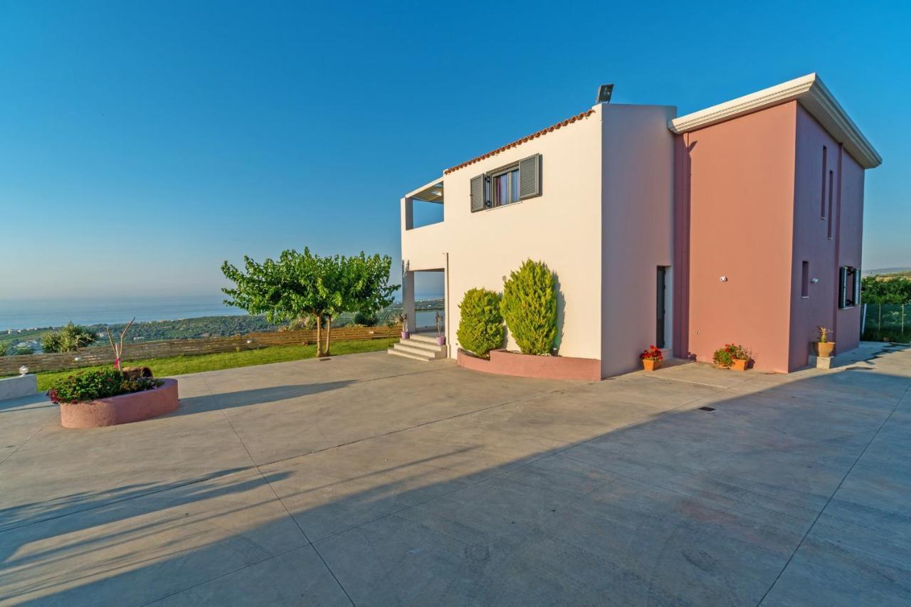 Alkistis Villa With Amazing Sea View Maroulas Екстер'єр фото
