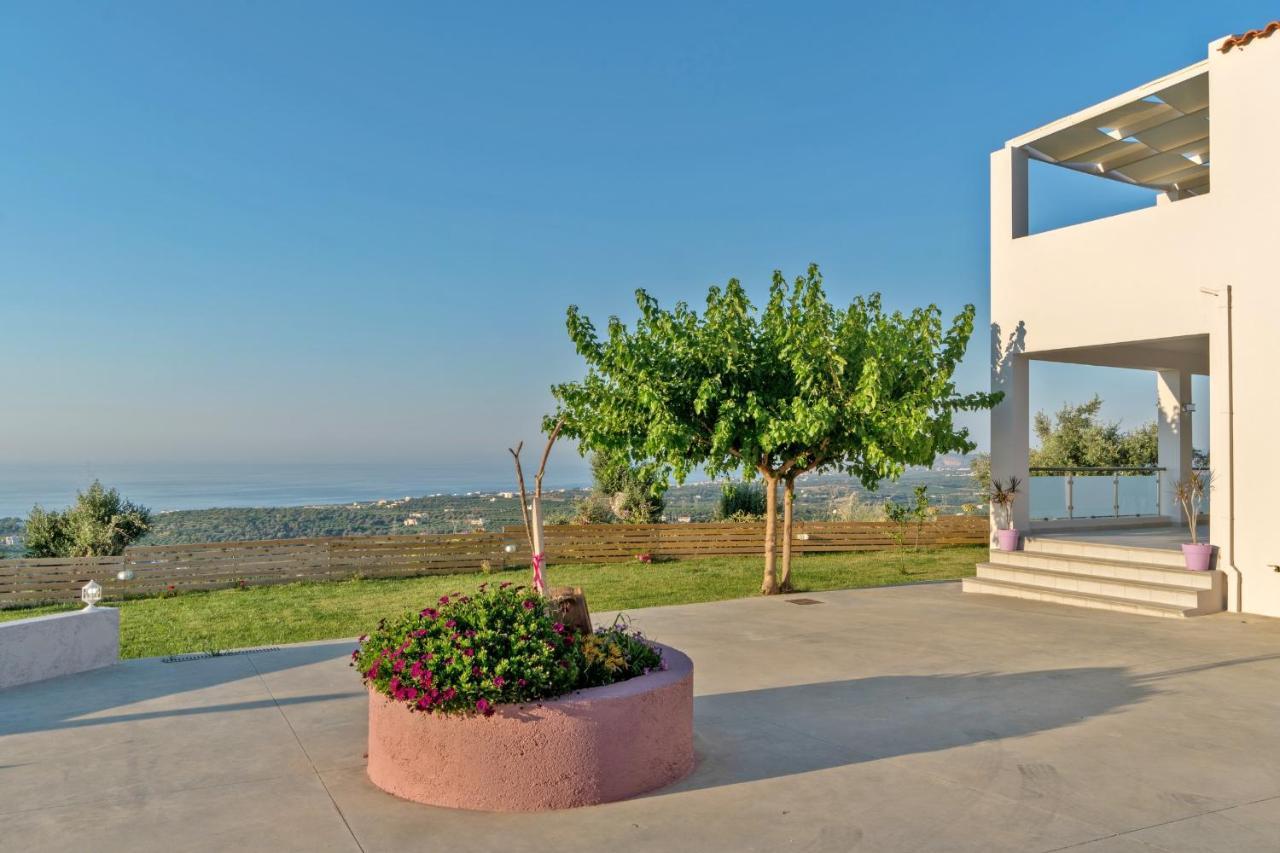 Alkistis Villa With Amazing Sea View Maroulas Екстер'єр фото