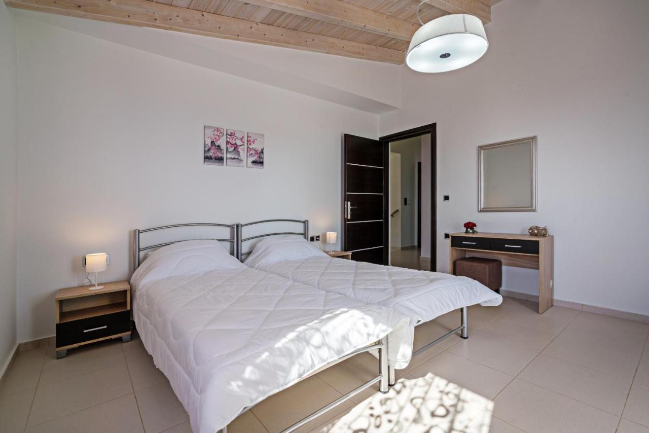 Alkistis Villa With Amazing Sea View Maroulas Екстер'єр фото