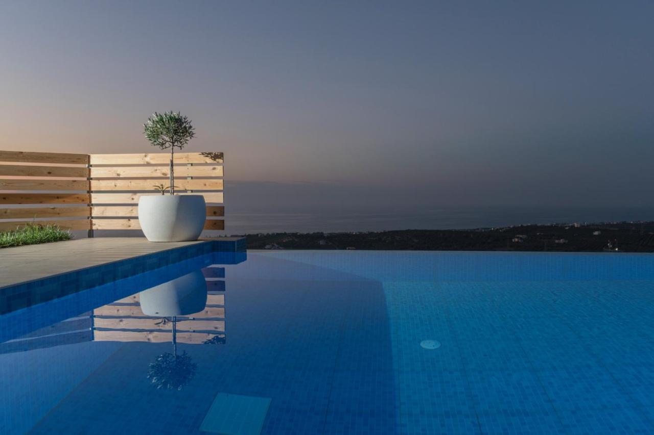 Alkistis Villa With Amazing Sea View Maroulas Екстер'єр фото