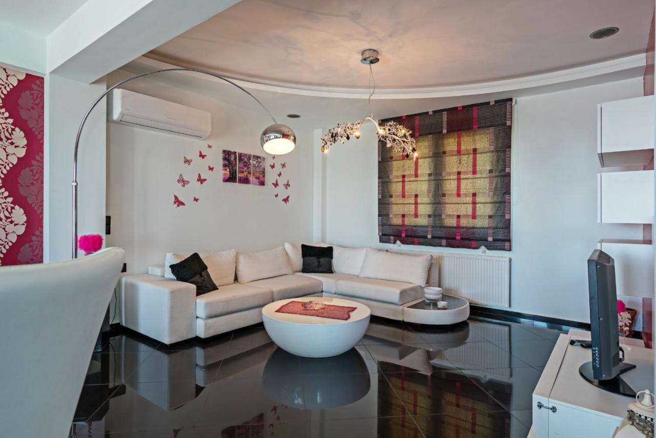 Alkistis Villa With Amazing Sea View Maroulas Екстер'єр фото