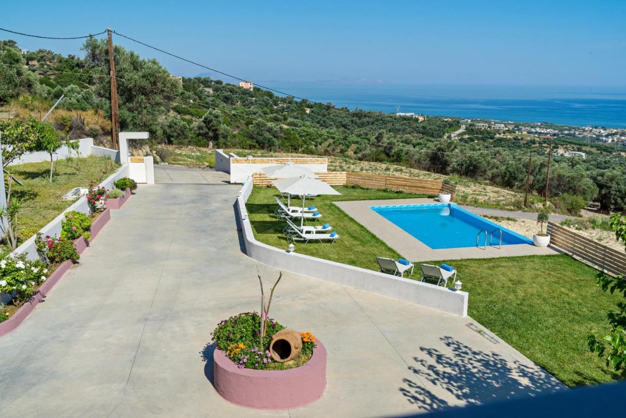 Alkistis Villa With Amazing Sea View Maroulas Екстер'єр фото
