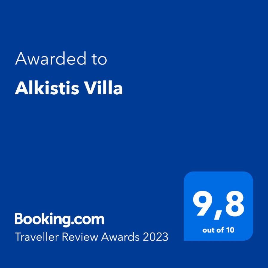 Alkistis Villa With Amazing Sea View Maroulas Екстер'єр фото